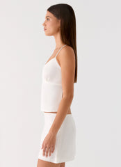 Sangria Top - White