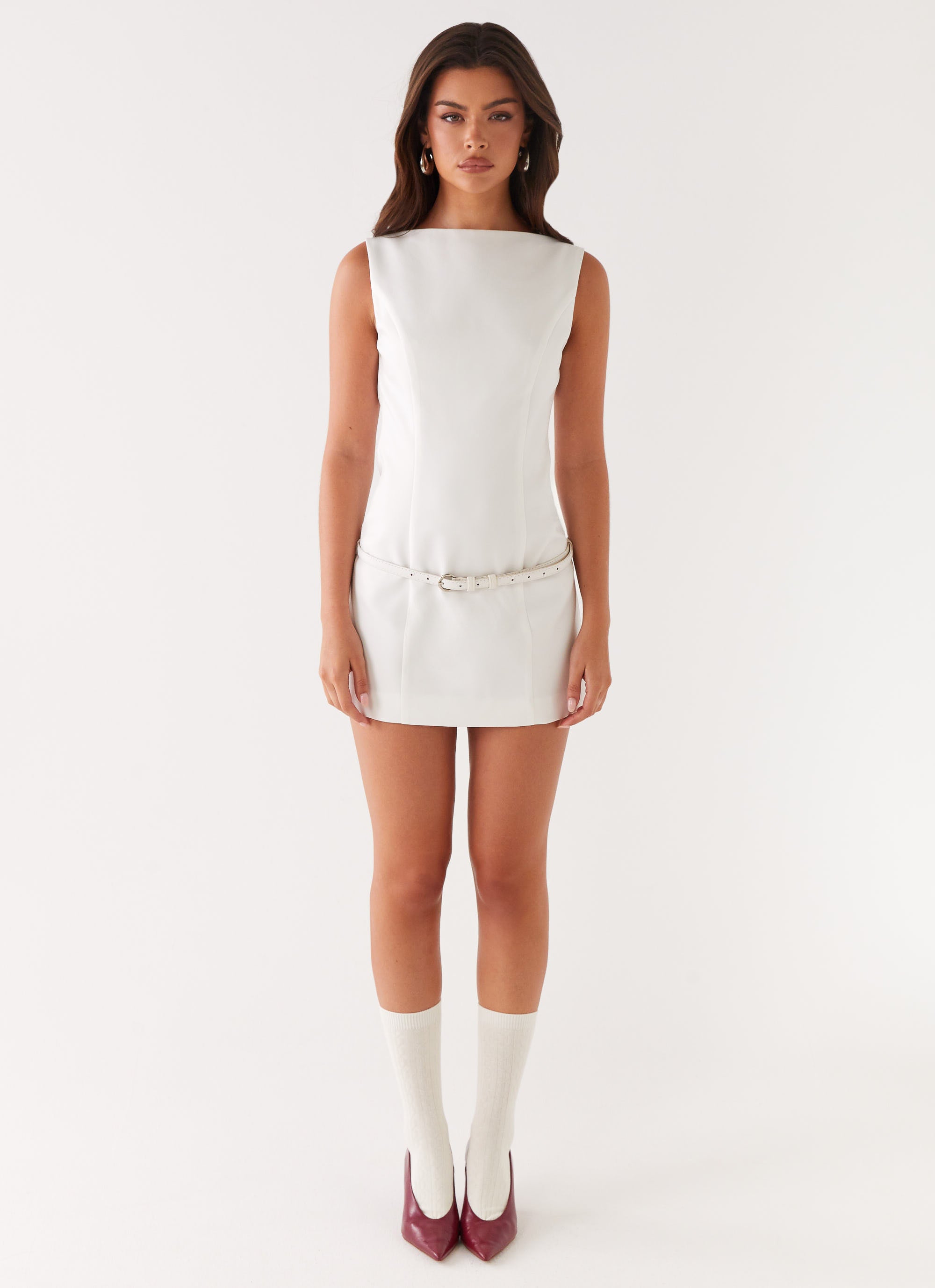 Jaci Mini Dress - White